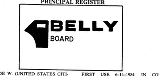 BELLY BOARD logo