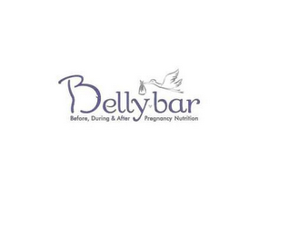 BELLYBAR BEFORE, DURING & AFTER PREGNANCY NUTRITION logo