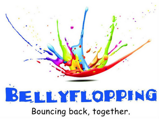 BELLYFLOPPING BOUNCING BACK, TOGETHER. logo