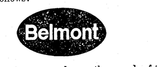 BELMONT logo