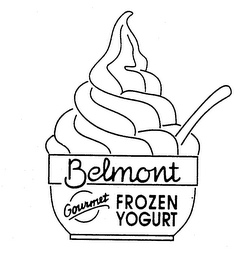 BELMONT GOURMET FROZEN YOGURT logo