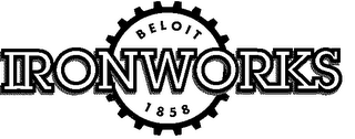 BELOIT IRONWORKS 1858 logo