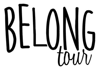 BELONG TOUR logo