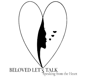 BELOVED LET'S TALK  SPEAKING FROM THE HEART logo