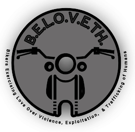 B.E.L.O.V.E.TH. BIKERS EXERCISING LOVE OVER VIOLENCE, EXPLOITATION, & TRAFFICKING OF HUMANS logo