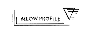 BELOW PROFILE logo