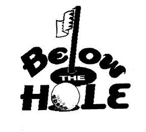 BELOW THE HOLE logo