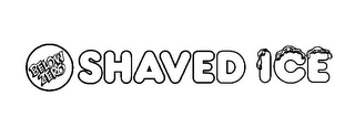 BELOW ZERO SHAVED ICE logo