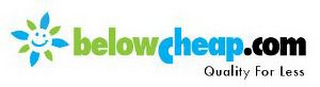 BELOWCHEAP.COM QUALITY FOR LESS logo