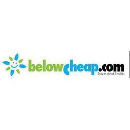BELOWCHEAP.COM SAVE AND SMILE. logo