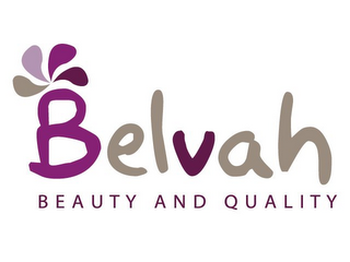 BELVAH BEAUTY AND QUALITY logo