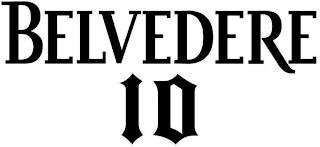 BELVEDERE 10 logo