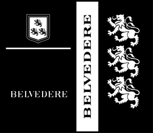 BELVEDERE BELVEDERE logo