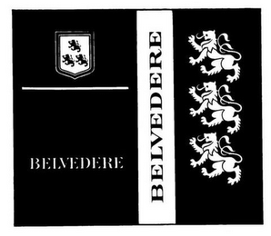 BELVEDERE BELVEDERE logo