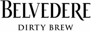 BELVEDERE DIRTY BREW logo