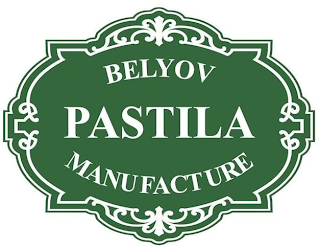 BELYOV PASTILA MANUFACTURE logo