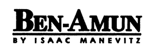 BEN-AMUN BY ISAAC MANEVITZ logo
