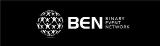BEN BINARY EVENT NETWORK logo