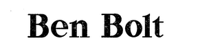 BEN BOLT logo