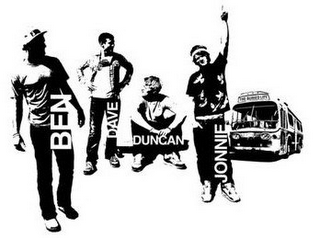 BEN DAVE DUNCAN JONNIE THE BURIED LIFE logo
