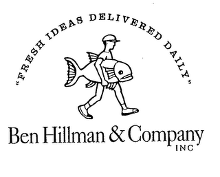 BEN HILLMAN & COMPANY INC "FRESH IDEAS DELIVERED DAILY" logo