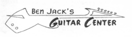 BEN JACK'S GUITAR CENTER logo