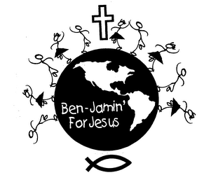 BEN-JAMIN' FOR JESUS logo