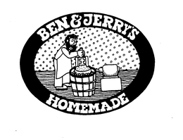 BEN & JERRY'S HOMEMADE logo