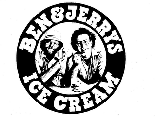 BEN & JERRY'S ICE CREAM logo