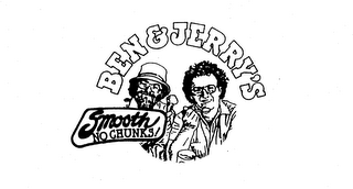 BEN & JERRY'S SMOOTH NO CHUNKS! logo