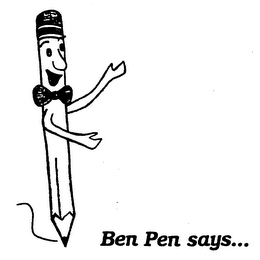 BEN PEN SAYS... logo