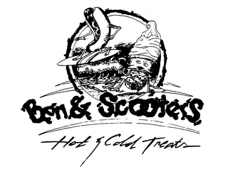 BEN & SCOOTERS HOT & COLD TREATS logo