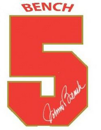 BENCH 5 JOHNNY BENCH logo
