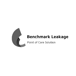 BENCHMARK LEAKAGE POINT OF CARE SOLUTIONS logo