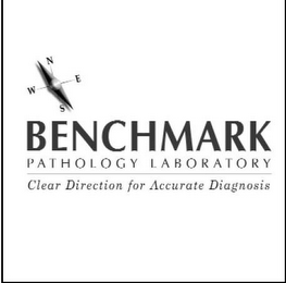 BENCHMARK PATHOLOGY LABORATORY CLEAR DIRECTION FOR ACCURATE DIAGNOSIS NESW logo