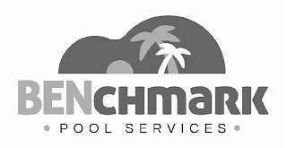 BENCHMARK · POOL SERVICES · logo