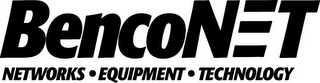 BENCONET NETWORKS · EQUIPMENT · TECHNOLOGY logo
