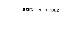 BEND 'N CUDDLE logo
