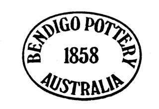 BENDIGO POTTERY AUSTRALIA 1858 logo