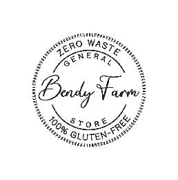 BENDY FARM GENERAL STORE ZERO WASTE 100% GLUTEN FREE logo