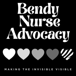 BENDY NURSE ADVOCACY MAKING THE INVISIBLE VISIBLE logo