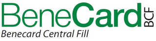 BENECARD BCF BENECARD CENTRAL FILL logo