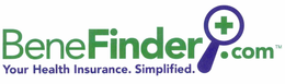 BENEFINDER.COM YOUR HEALTH INSURANCE. SIMPLIFIED. logo