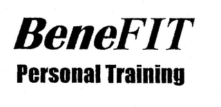 BENEFIT PERSONAL TRAINING logo