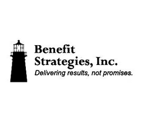 BENEFIT STRATEGIES, INC.  DELIVERING RESULTS, NOT PROMISES logo