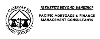 "BENEFITS BEYOND BANKING" logo