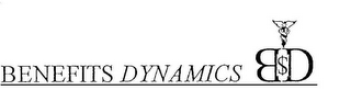 BENEFITS DYNAMICS B$D logo