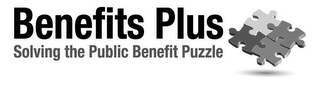 BENEFITS PLUS SOLVING THE PUBLIC BENEFIT PUZZLE logo