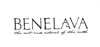 BENELAVA THE ART AND RITUAL OF THE BATH logo