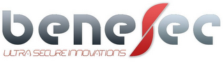 BENESEC ULTRA SECURE INNOVATIONS logo